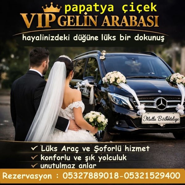 VIP GELİN ARABASI HİZMETİ