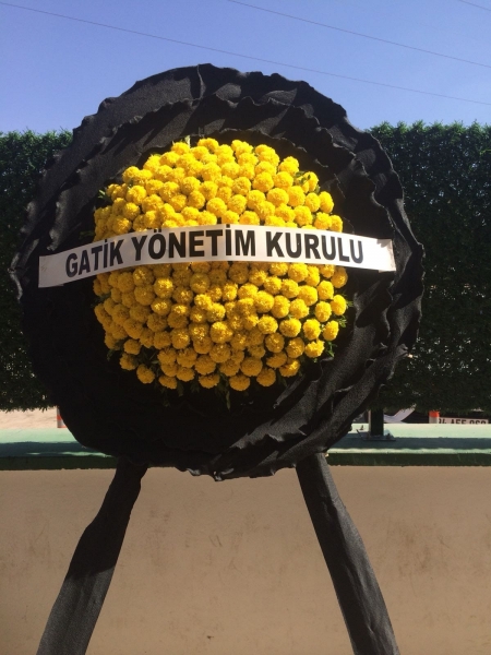 Sarı Zinya Cenaze Çelengi